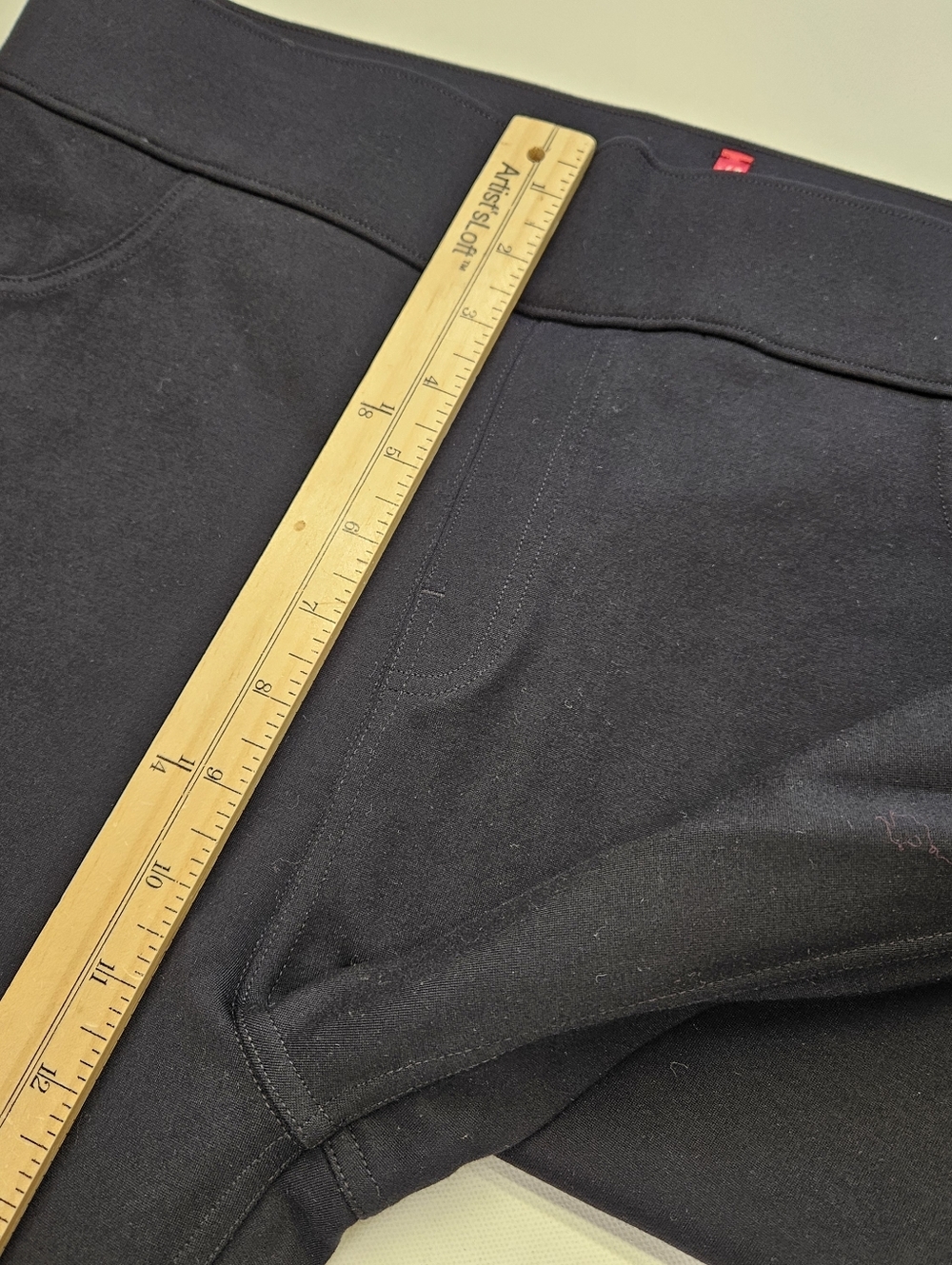 Spanx Ankle Jean-ish Leggings, Black, Women's 1X - Picture 5 of 10